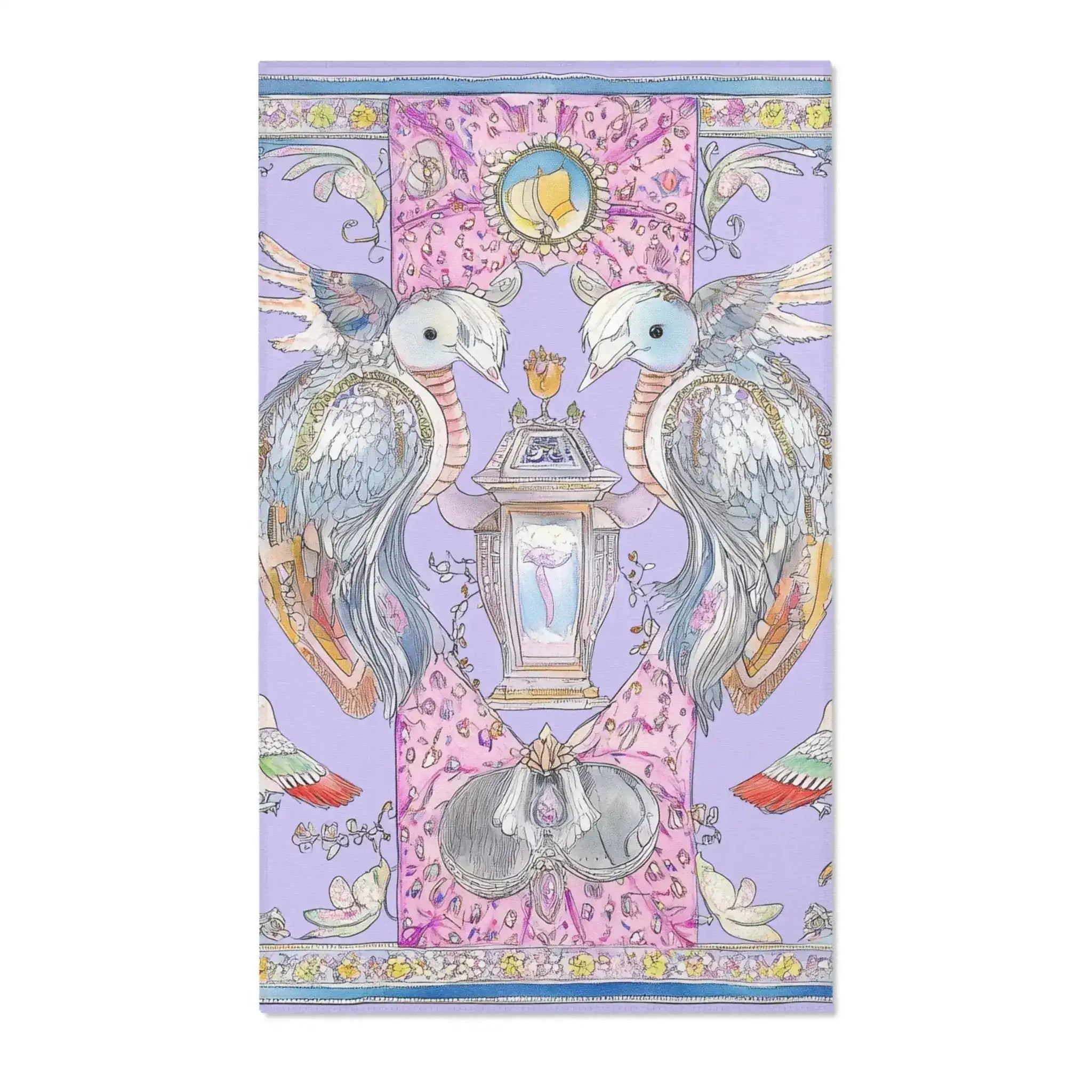 Whimsical Aviary Accent Rug