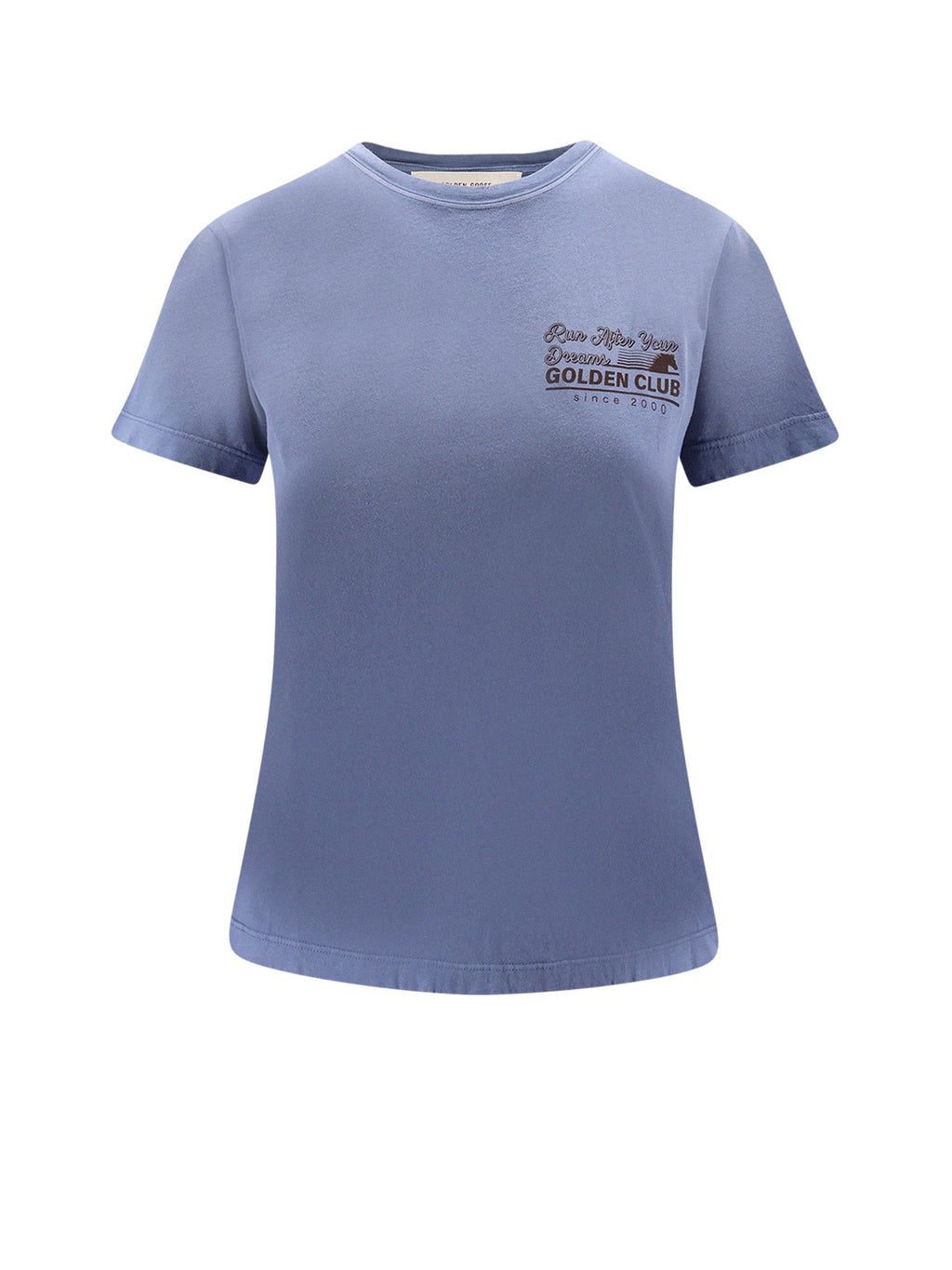 Golden Goose T-shirts and Polos China Blue Rib: Cotton - L