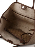 Guess Victtoria Large 2 In 1 Tote Bag — Brown