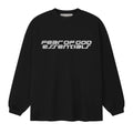 Fear OF God Essentials Ponte 90's Reflective LS Tee - Vintage Black
