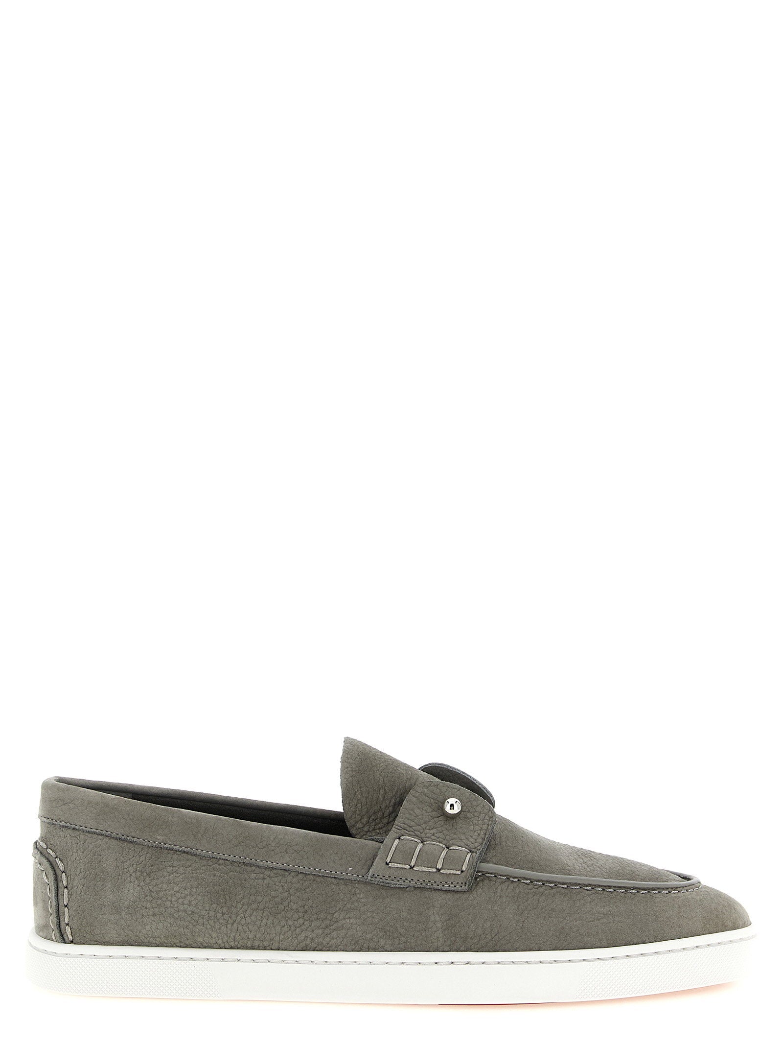 Christian Louboutin Chambeliboat Loafer — Taupe