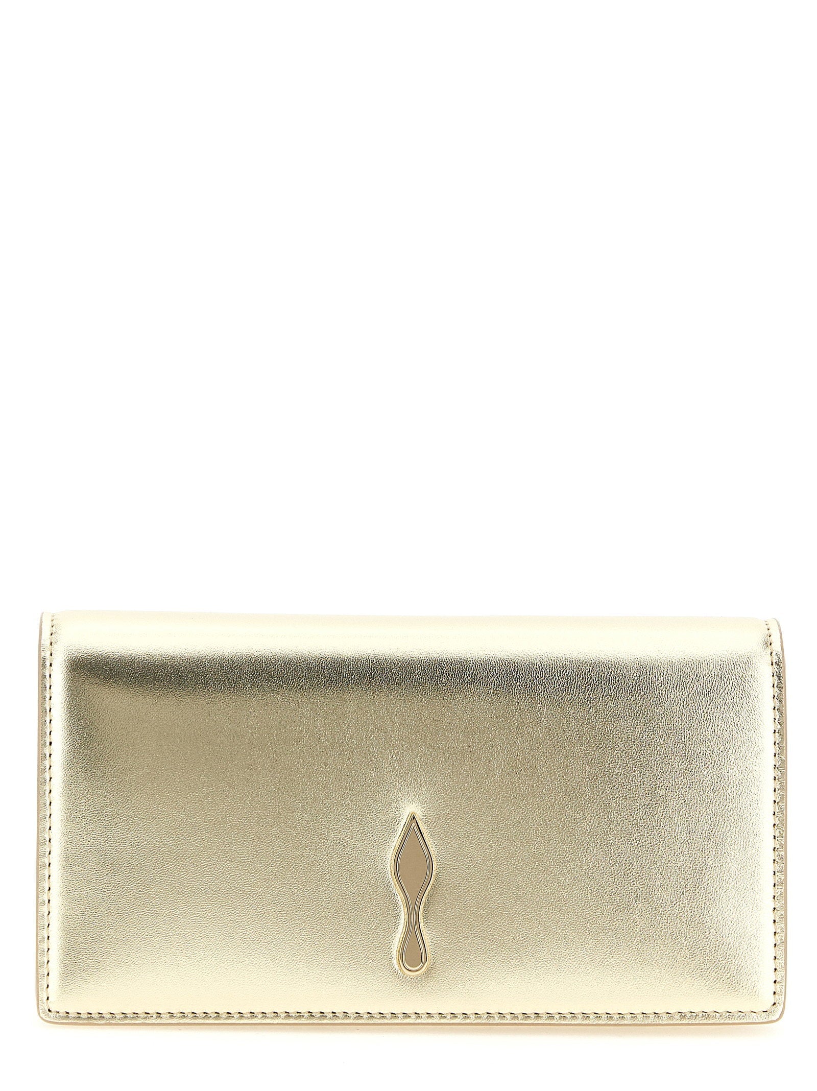 Christian Louboutin Bettina Clutch — Gold