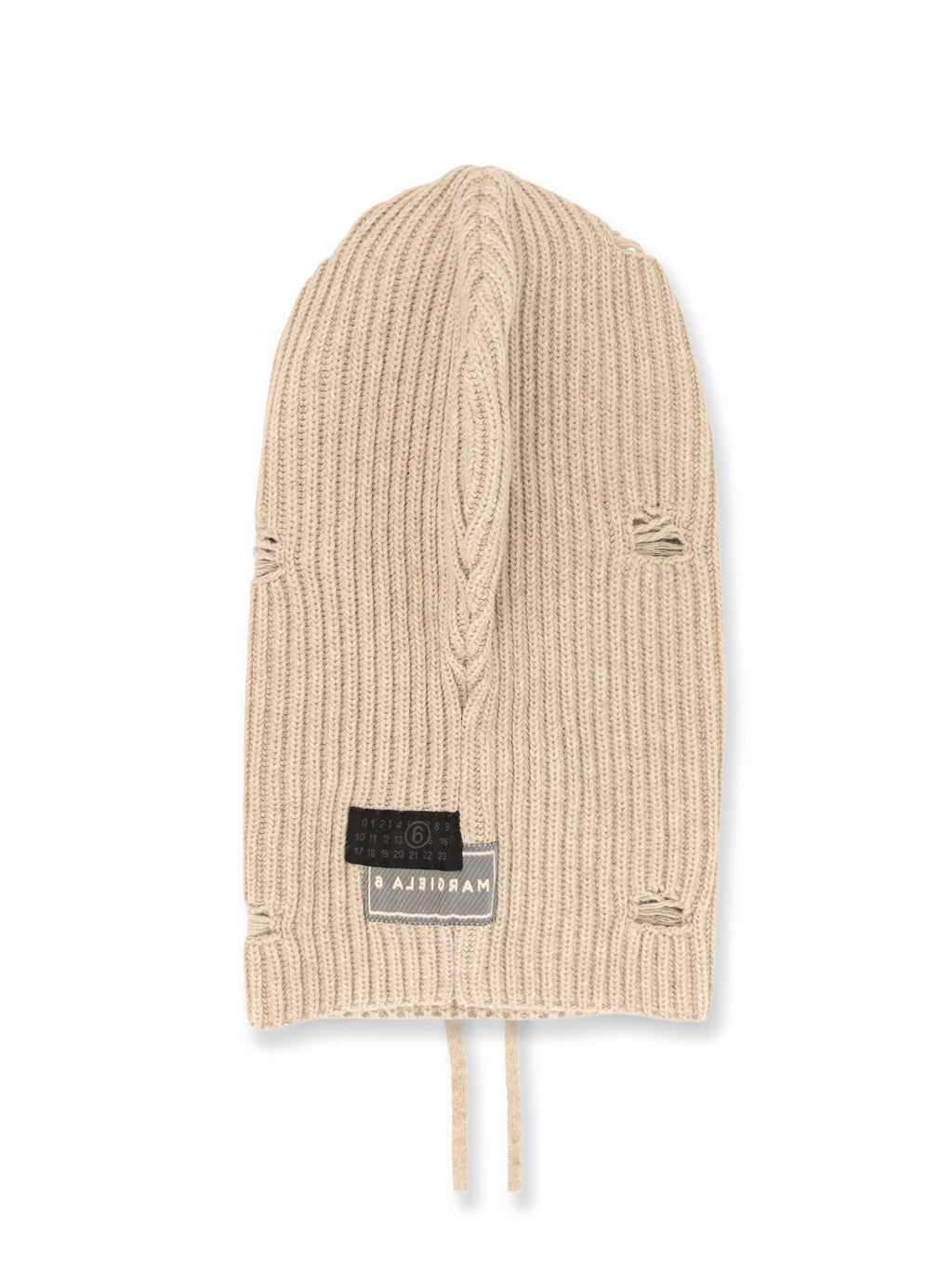 MM6 Maison Margiela Hats Beige Melange Lana Poliammide