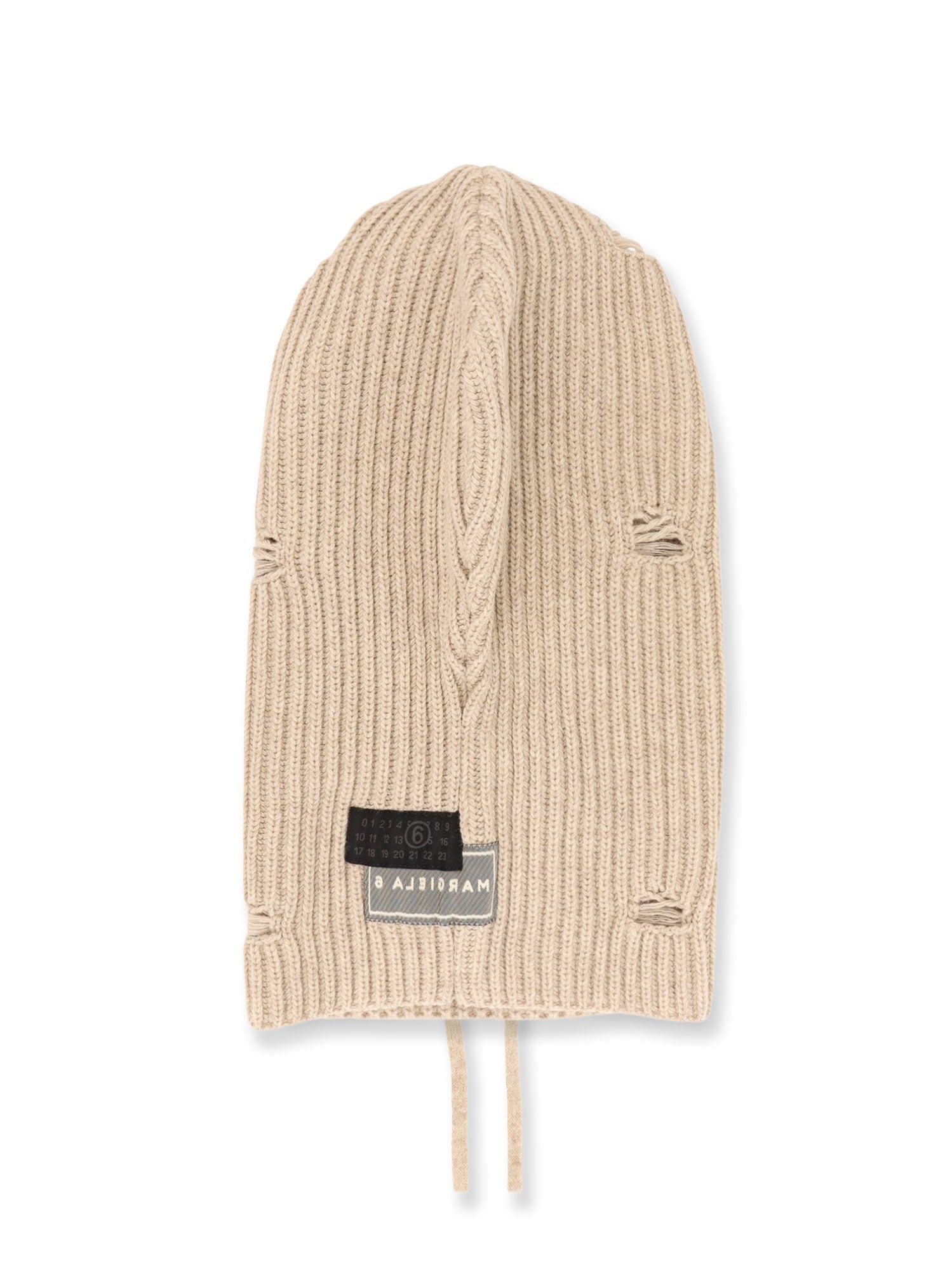 MM6 Maison Margiela Hats Beige Melange Lana Poliammide