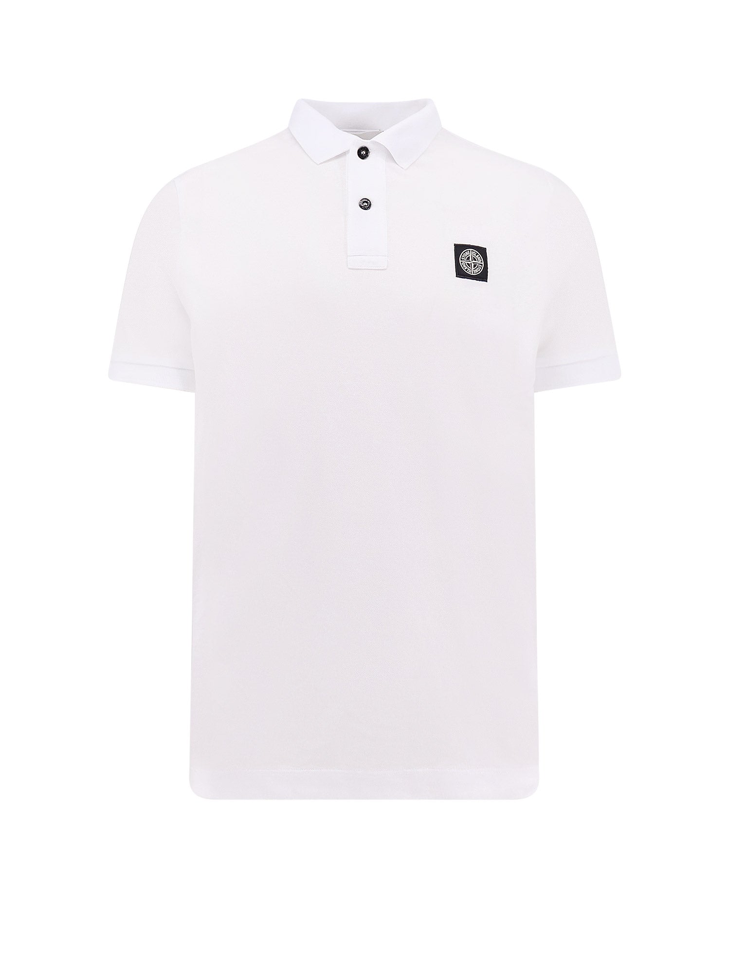 Stone Island T-shirts and Polos White Capo: Elastan + Cotone - XL