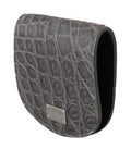 Men's Gray Exotic Skin Condom Case Holder Pocket Wallet Skins
