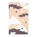 Geometric Cloud Pattern Accent Rug