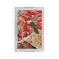 Golden Crane Garden Serving Tray