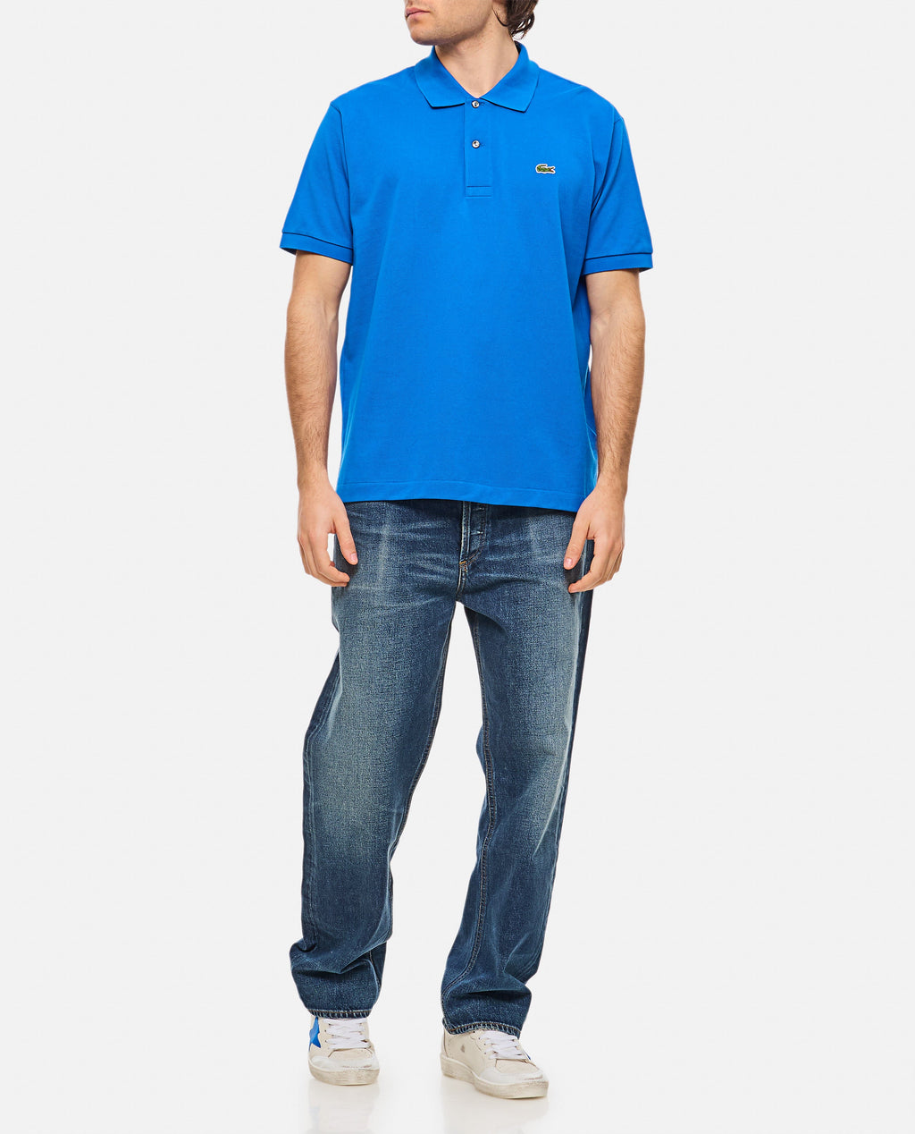 Lacoste T-Shirts And Polos Clear Blue - 6
