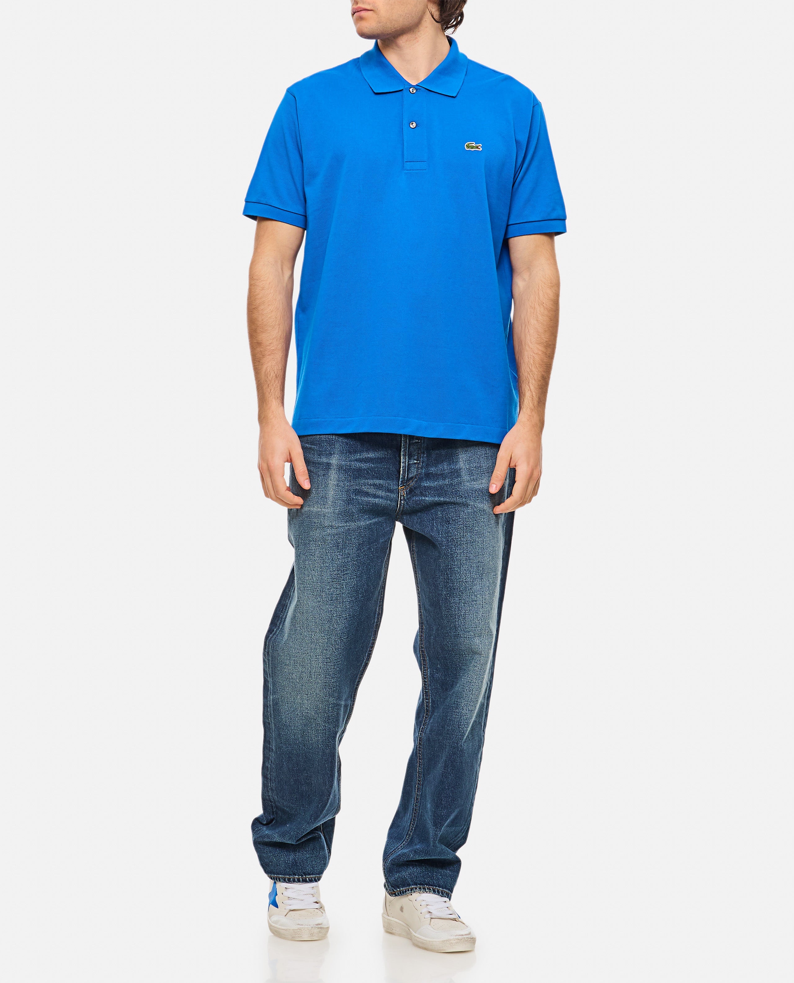 Lacoste T-Shirts And Polos Clear Blue - 6