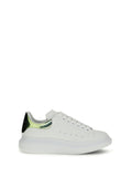 Zapatilla de plataforma de piel Alexander McQueen - Blanca