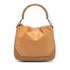 Calfskin Bamboo Satchel