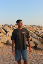 Black Sunset Bloom T-shirt
