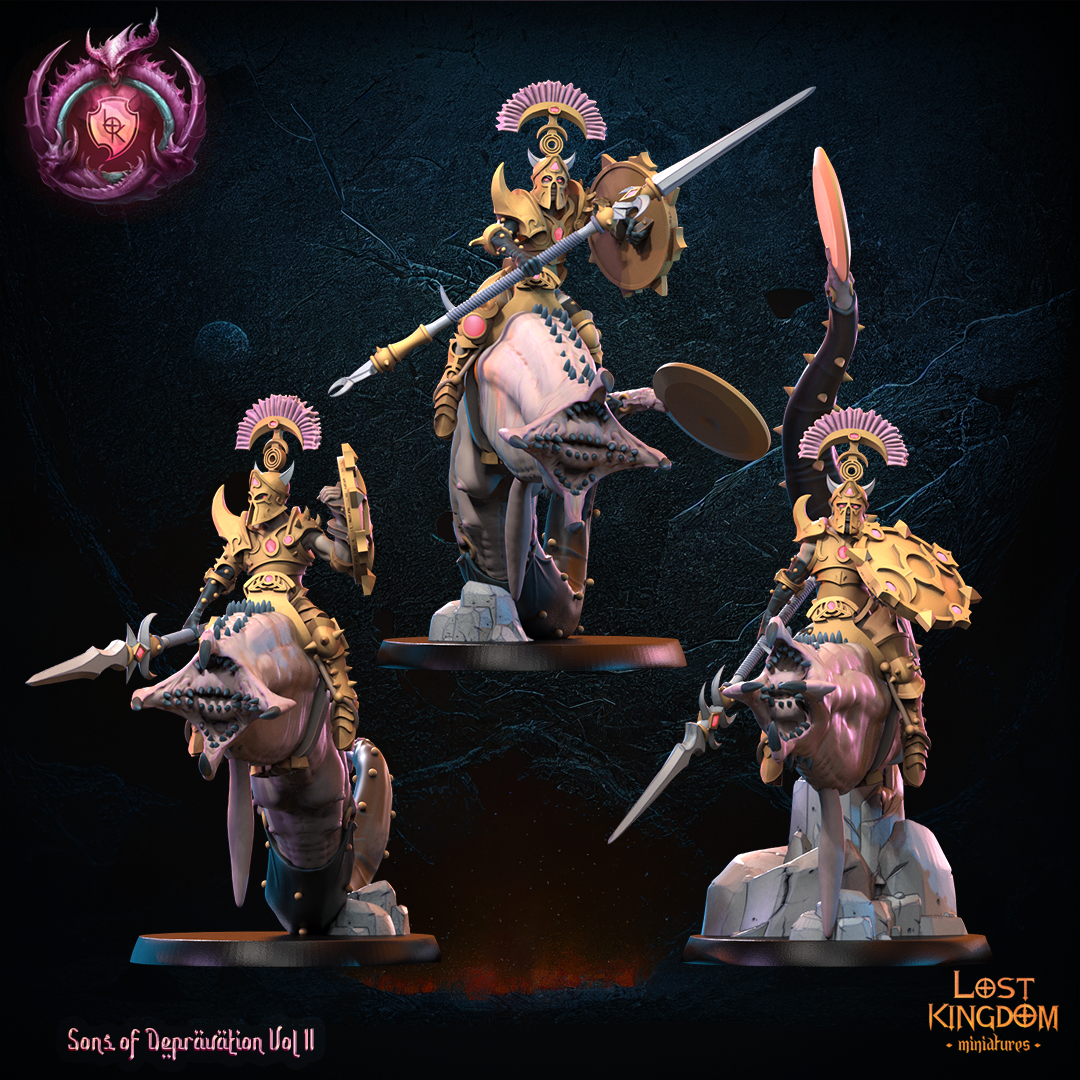 Worm Riders, Lost Kingdom Miniatures