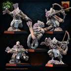 Kuaxotl Unit with bow, Lost Kingdom Miniatures