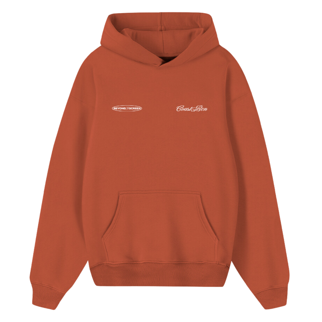 Orange Less Stalking Hoodie
