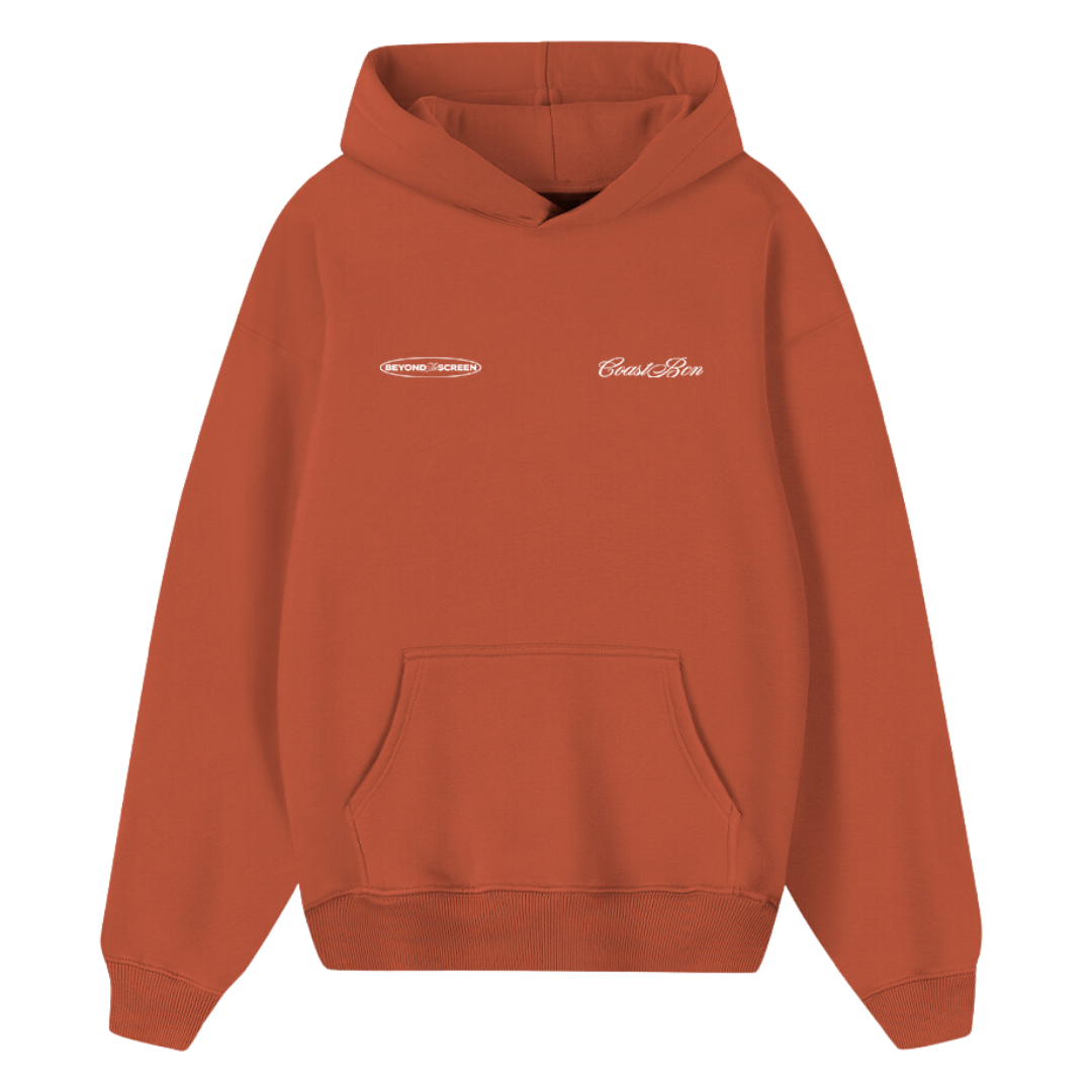 Orange Less Stalking Hoodie