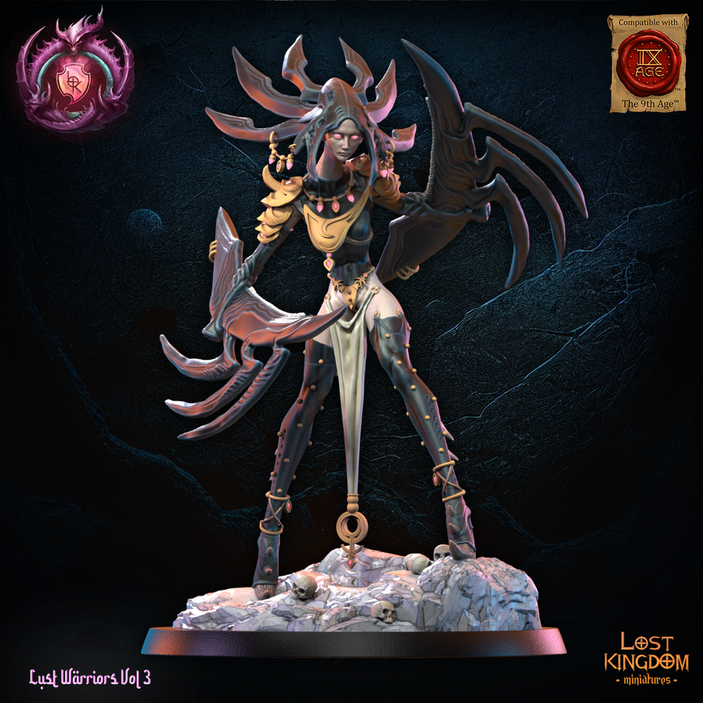 Alize, Lust Princess, Lost Kingdom Miniatures