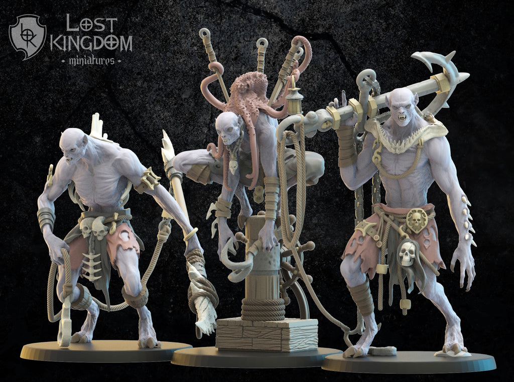 Vycanthropes Looters, Lost Kingdom Miniatures