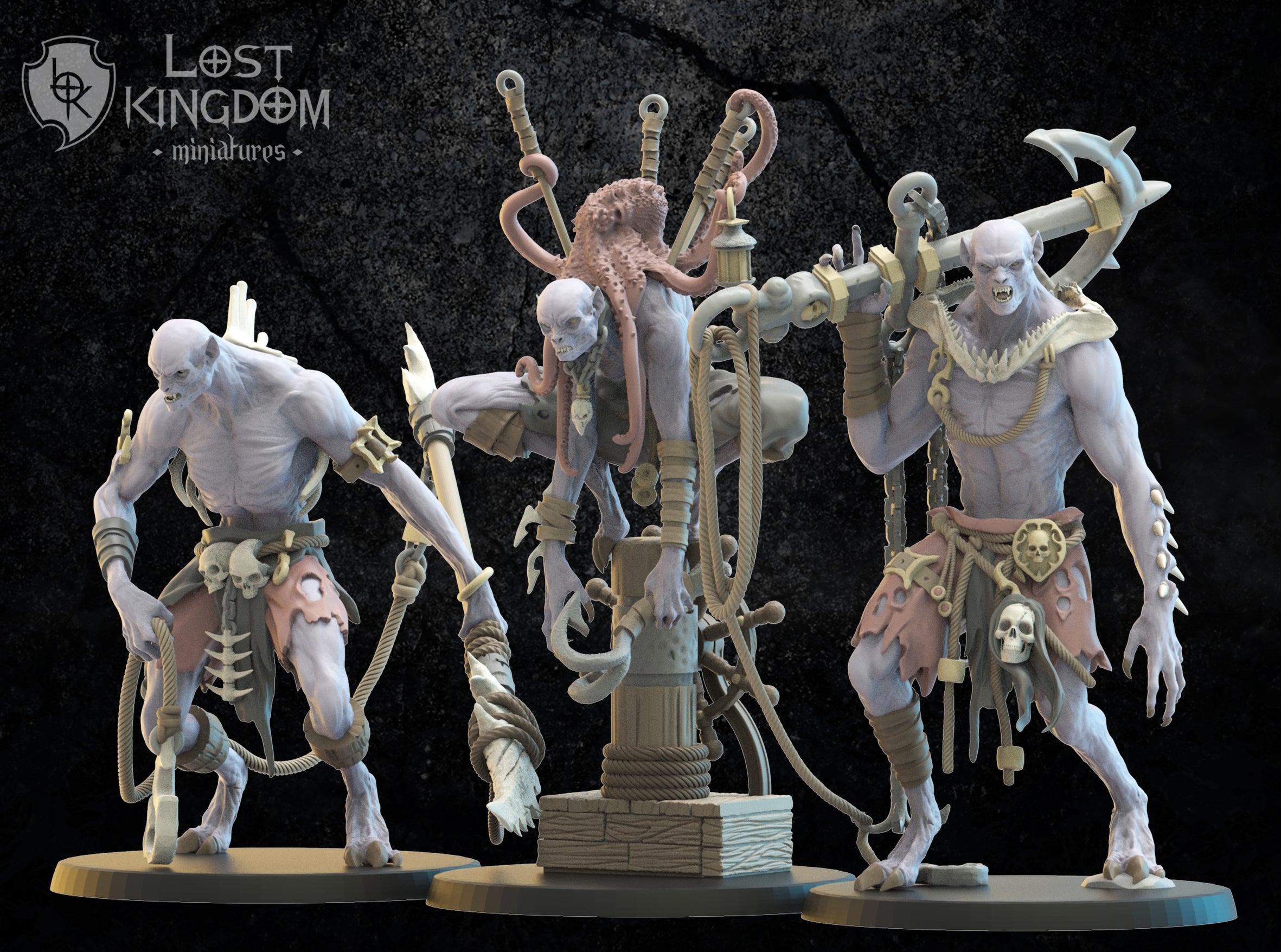 Vycanthropes Looters, Lost Kingdom Miniatures