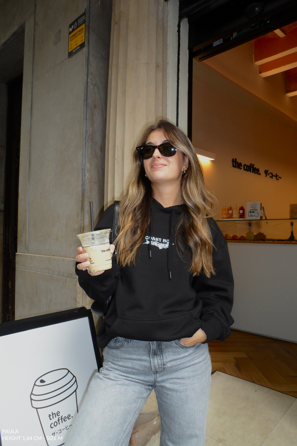 Black Wake Up Hoodie