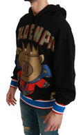 Men's Black Sweater Pig Of The Year Hooded Cotton Clothing