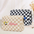 Bolsa de Maquillaje Personalizada Marsupilami de Dibujos Animados con Nombre Regalo de Cumpleaños Esencial de Viaje para Mujer | Callie × Marsupilami