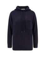 Max Mara Sweaters Blu Marino Lana Cashmere - 36
