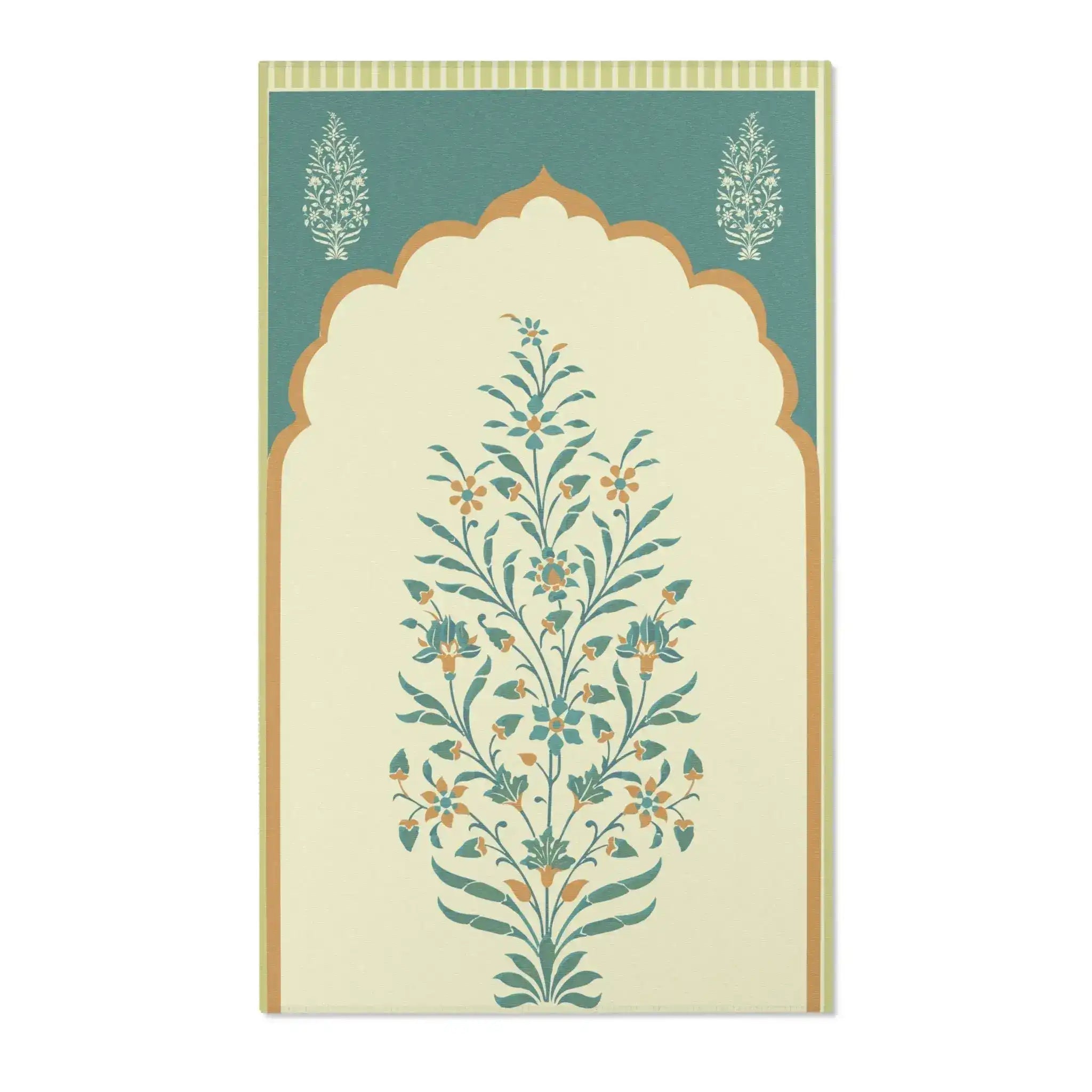 Mughal Garden Arch Accent Rug