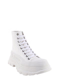 Alexander McQueen Sneakers White Canvas - 45