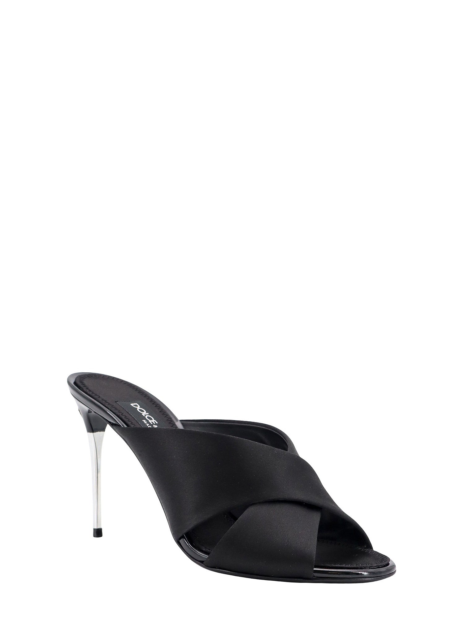 Dolce & Gabbana Sandals Black Satin - 41