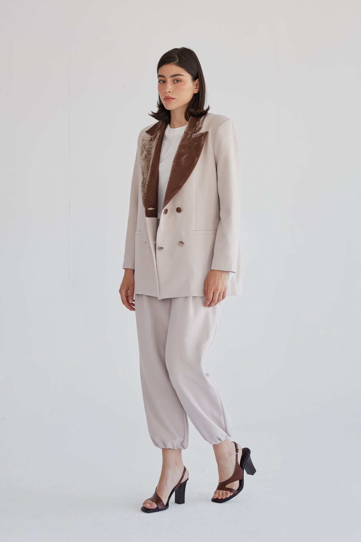 Chaqueta Virginia blanco hielo