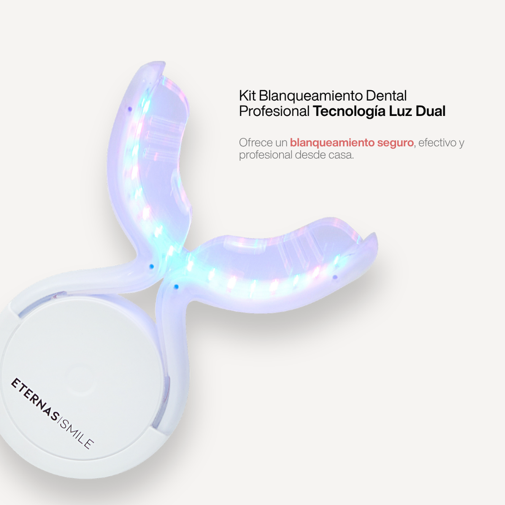 Kit Blanqueamiento Dental Profesional Tecnología Luz Dual