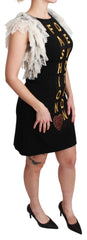 Women's Black Fashion Devotion Sheath Mini Dress