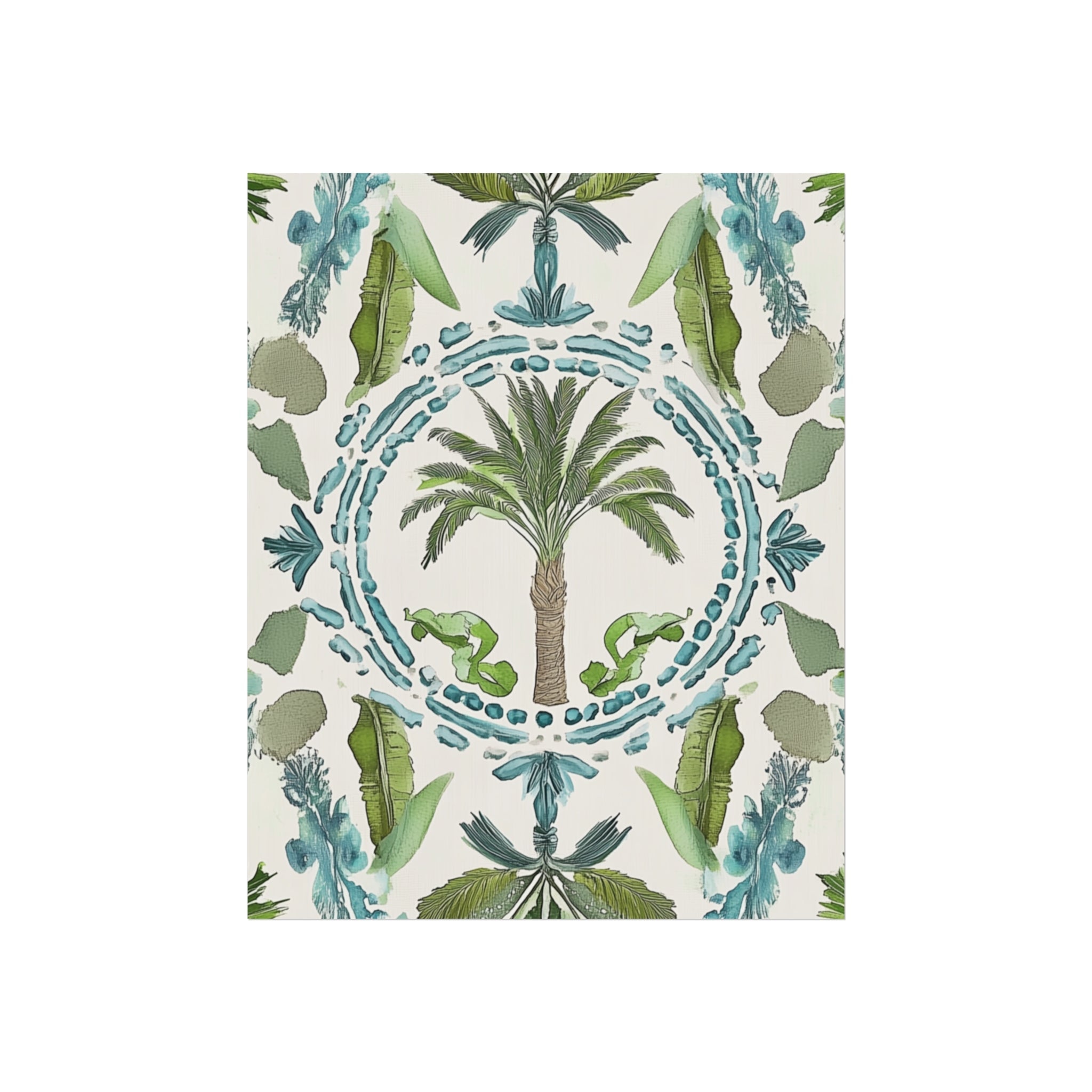 Tropical Oasis Palm Fine Art Poster
