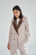 Chaqueta Virginia blanco hielo
