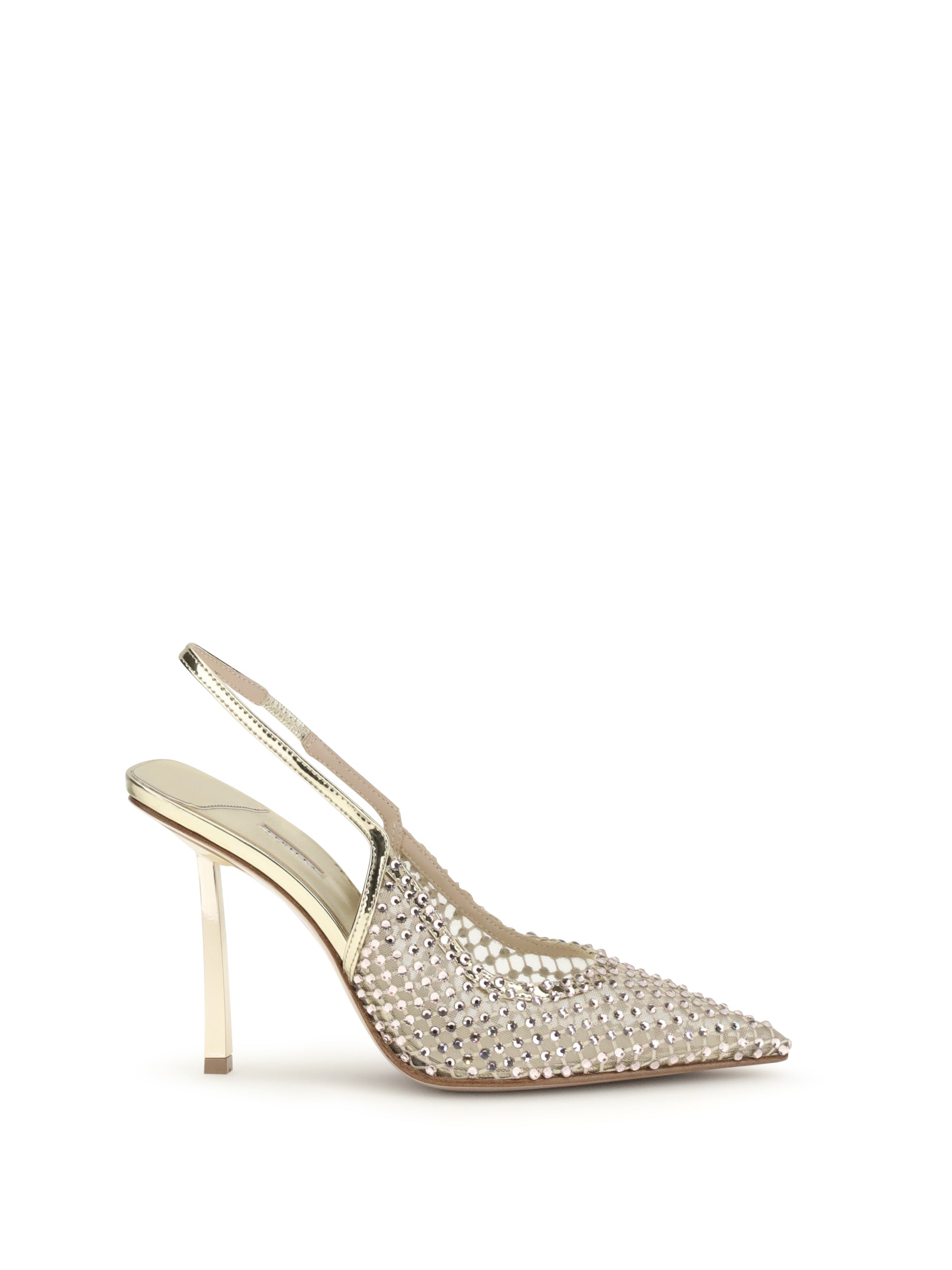 Le Silla Gilda Pump — Silver