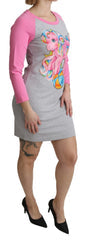 Women's Gray My Little Pony Top Sweater Dress Cotton