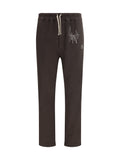 Moncler + Rick Owens Cotton Sweatpants Joggers — Brown