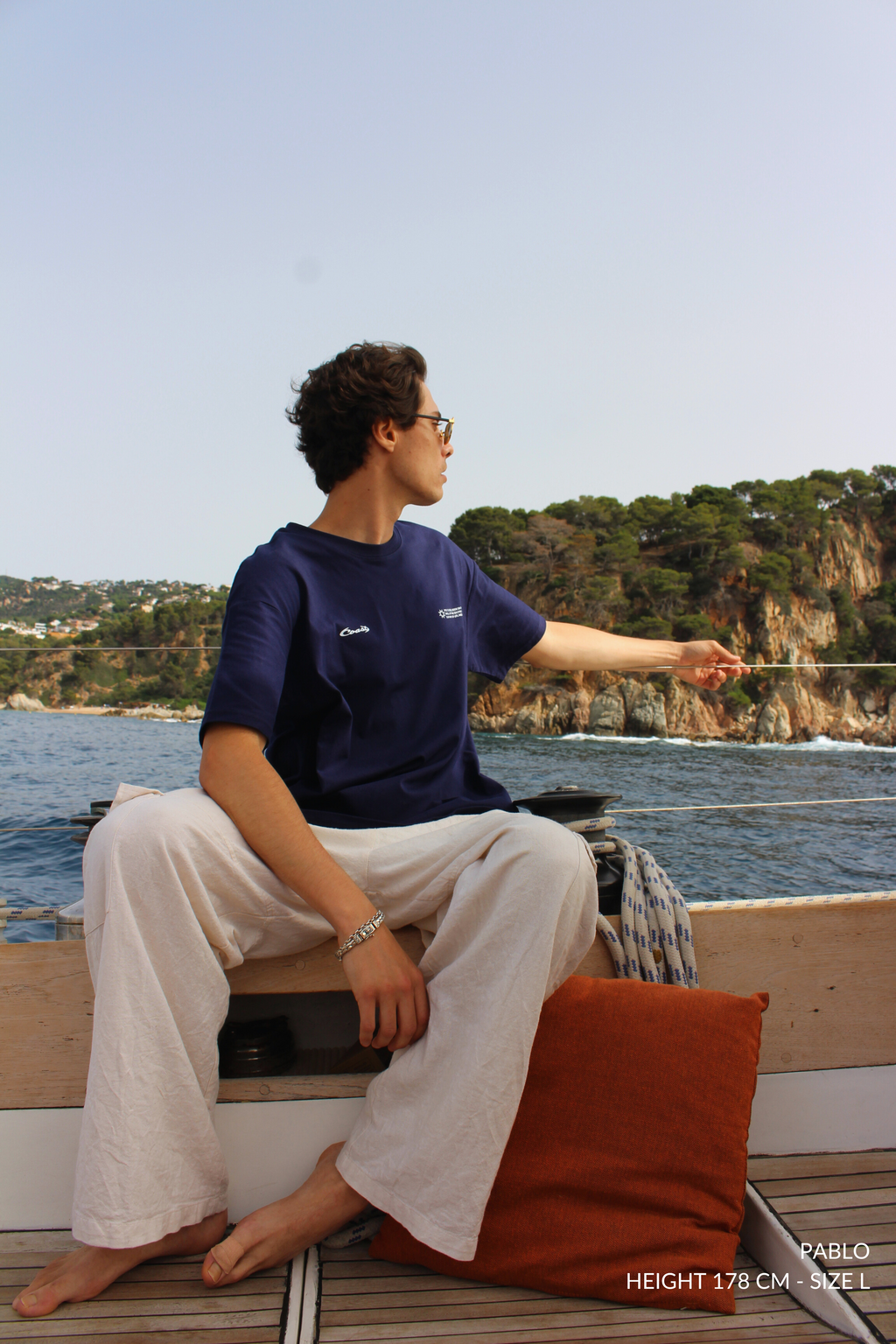 Navy Blue Velero T-Shirt
