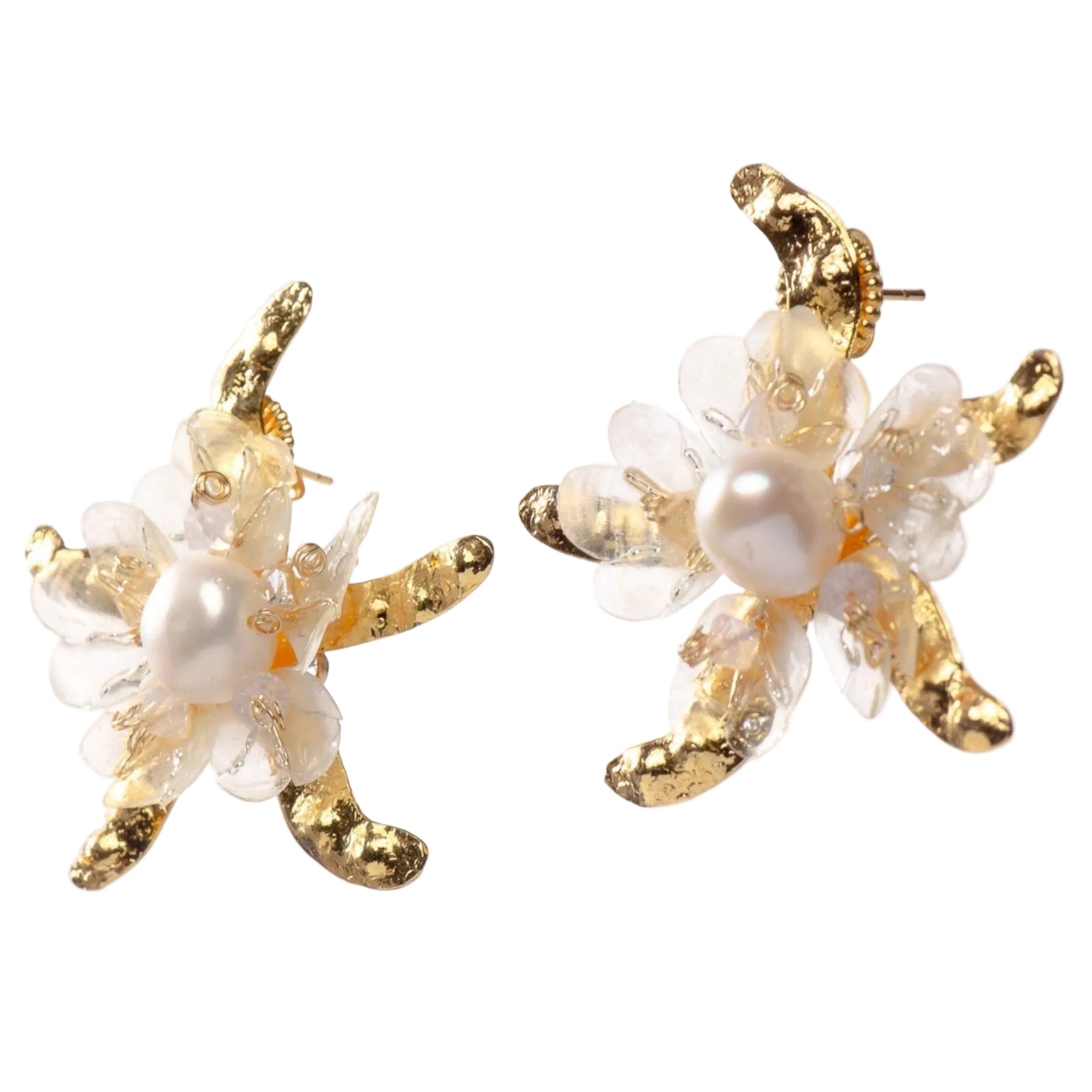 Starfish Earring | White