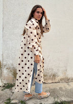 Vestido camisero Vivian - Beige