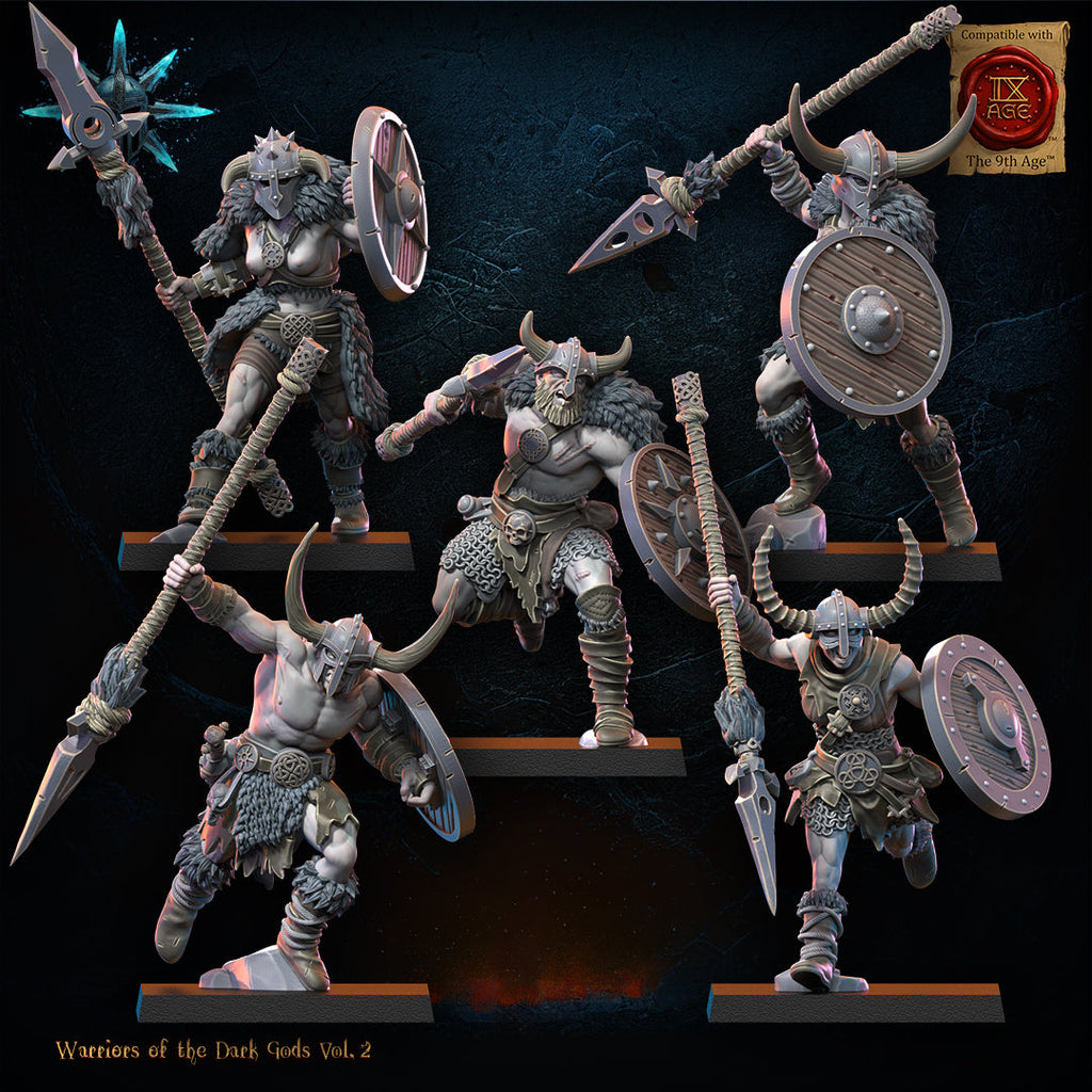 Barbarian regiment, Lost Kingdom Miniatures