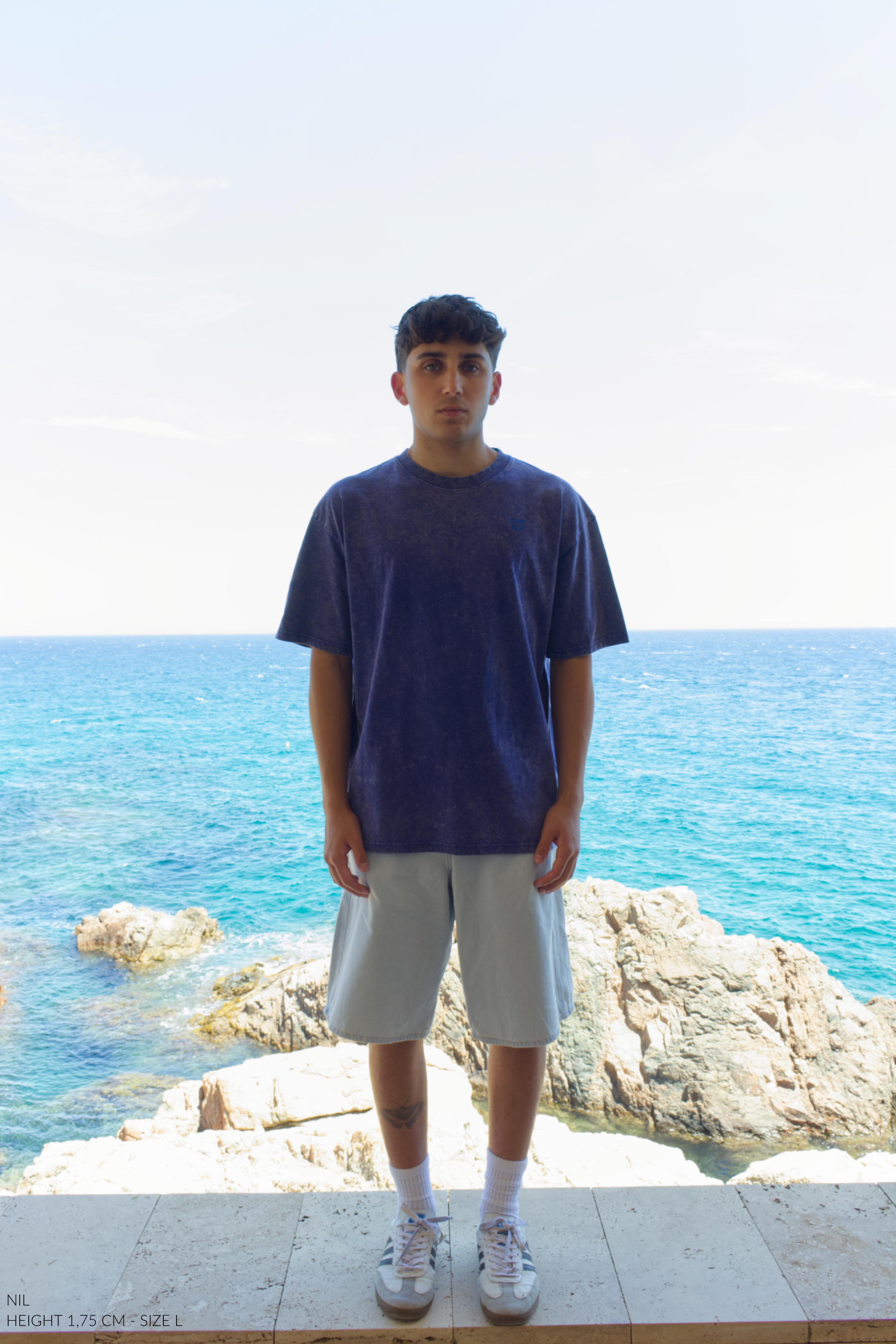 Blue Washed Icon T-shirt