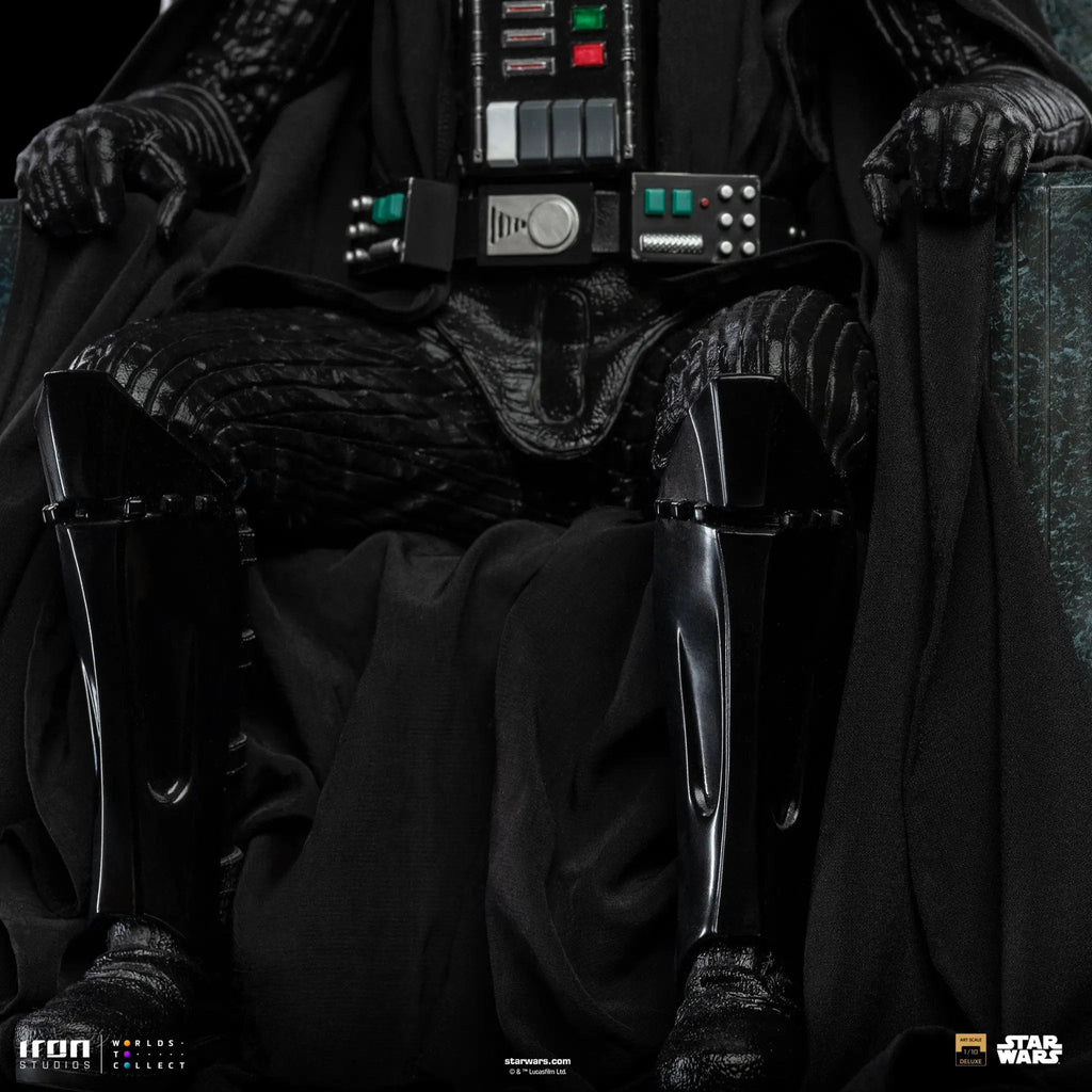 Statue Darth Vader on Throne - Star Wars: Obi-Wan Kenobi Series - Art Scale 1/10 - Iron Studios