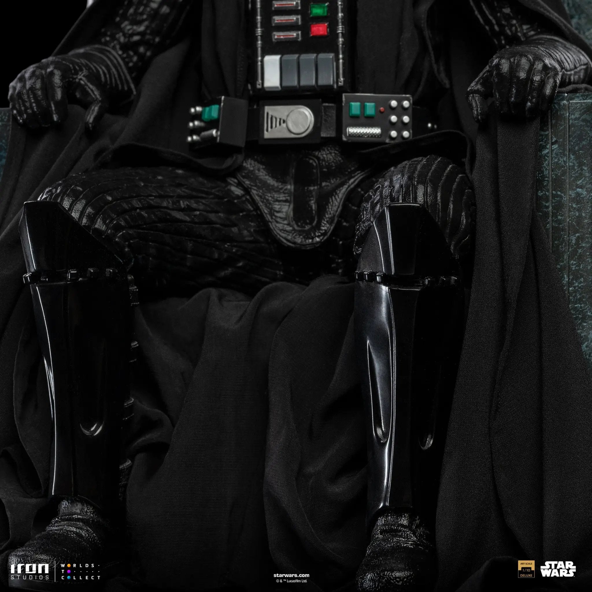 Statue Darth Vader on Throne - Star Wars: Obi-Wan Kenobi Series - Art Scale 1/10 - Iron Studios