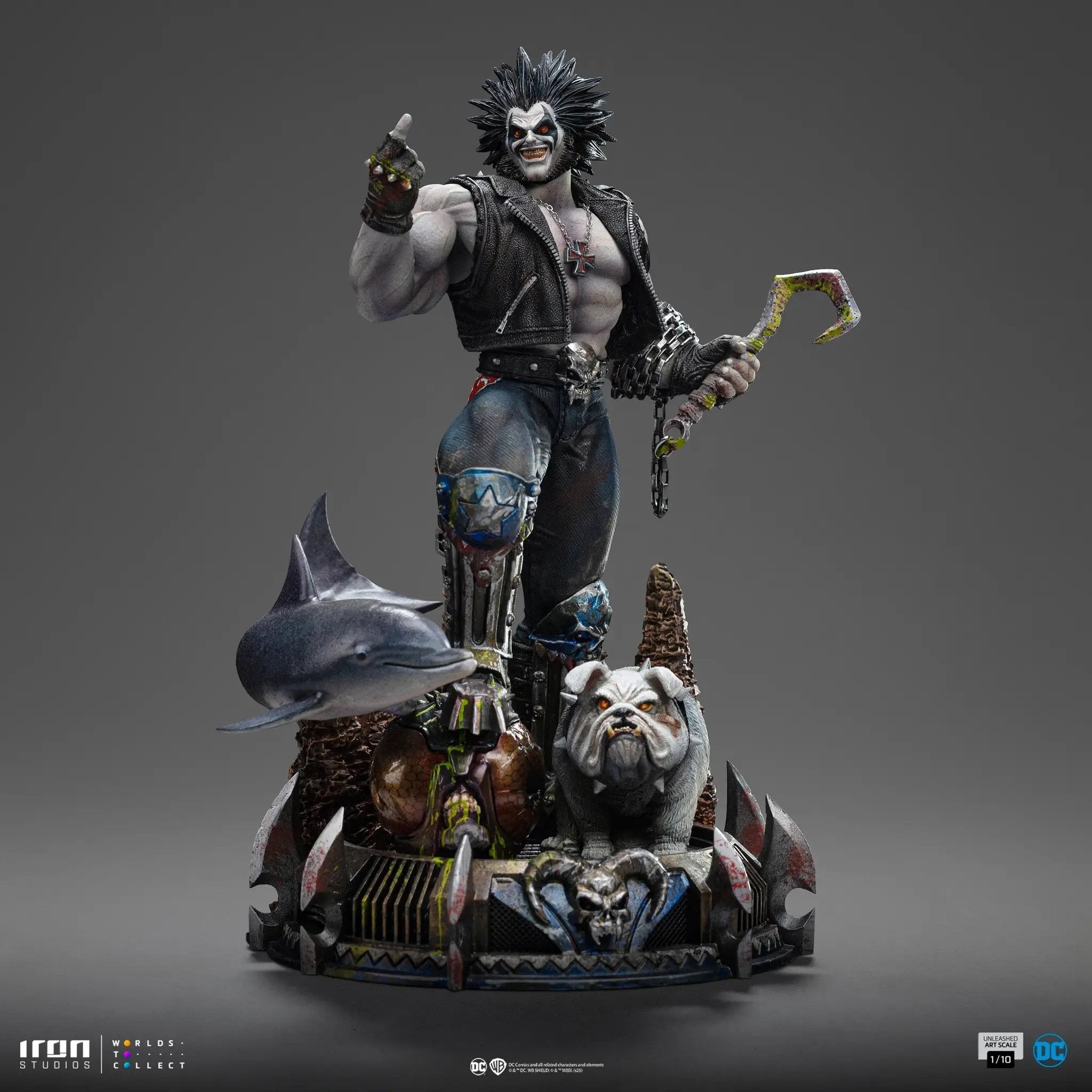 Statue Lobo Unleashed - DC Comics - Art Scale 1/10 - Iron Studios