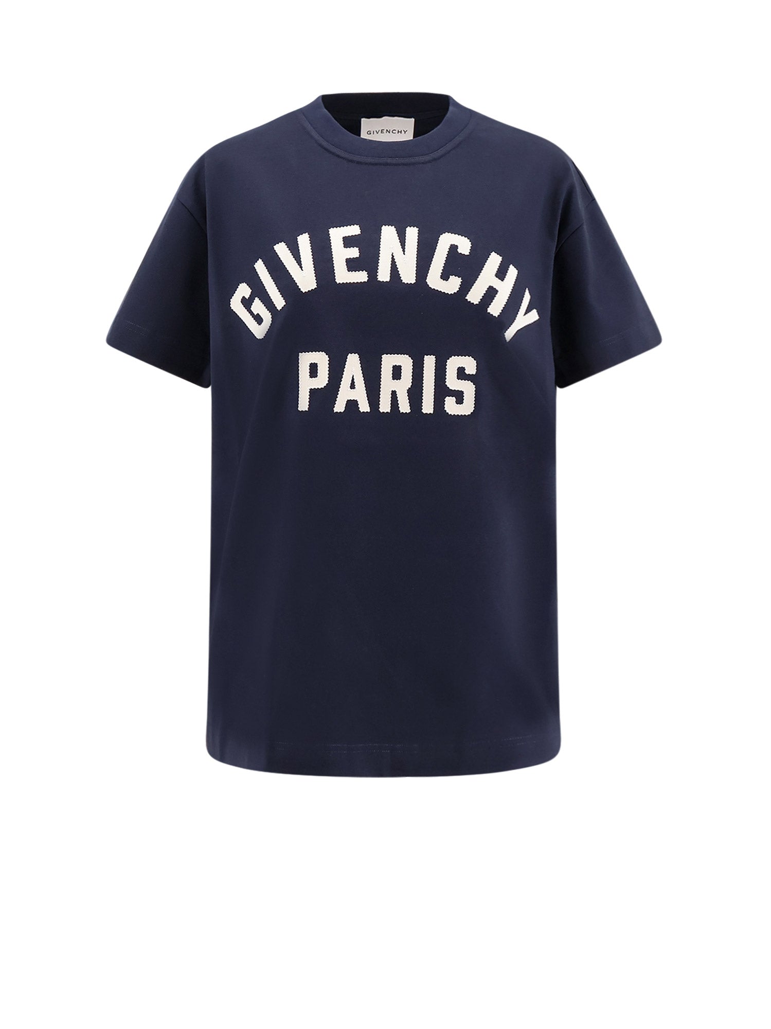 Givenchy T-shirts and Polos Navywhite Cotone - S