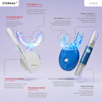 Kit Blanqueamiento Dental Profesional Tecnología Luz Dual