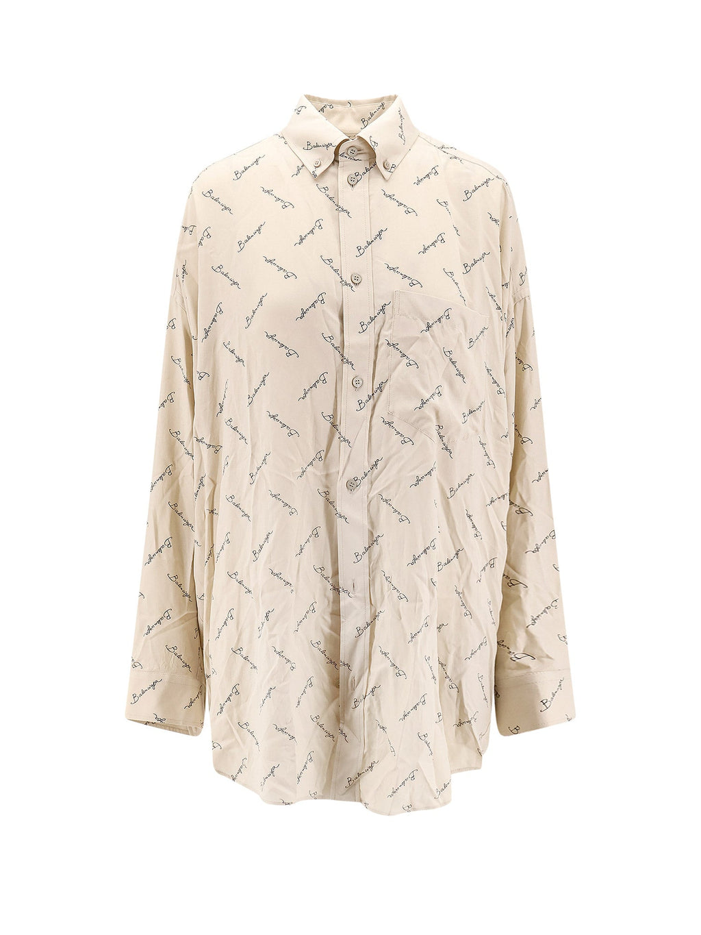 Balenciaga Shirts Beige Viscosa